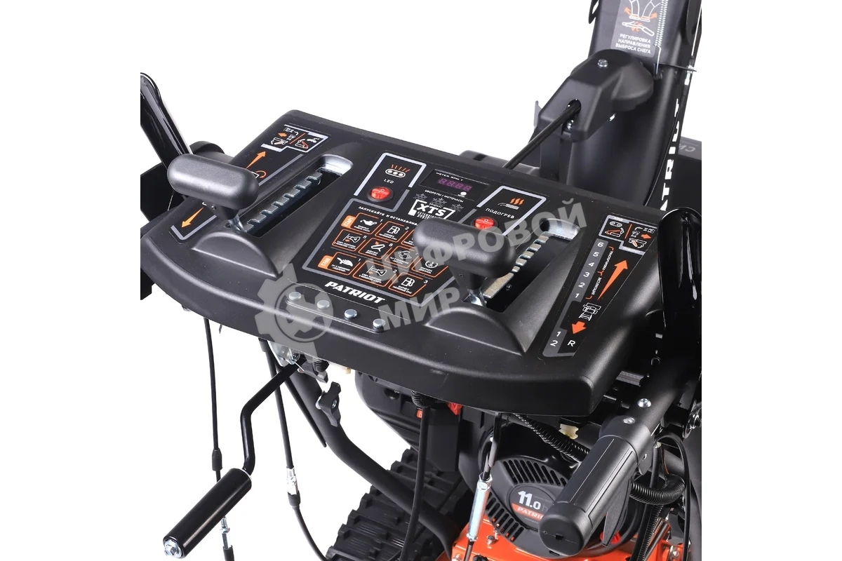 Снегоуборщик Patriot Сибирь 110 ЕT 11 л.с.,стартер ручной/электро, ковш 71 см. гусеницы