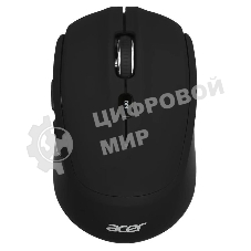 Мышь беспроводная Acer OMR040 черный, 1600 dpi, радиоканал, USB, кнопки - 6