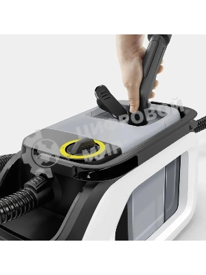 Пылесос моющий Karcher SE 3 Compact Home Floor *EU белый/черный, 500 Вт, уборка влажная/сухая, пылесборник контейнер 2,9 л