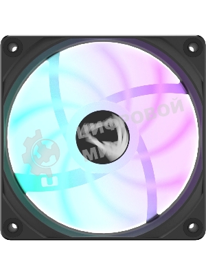 Вентилятор для корпуса Formula PA120 ARGB 120х120x25 черный 4-pin 26.8дБ (PA120 BLACK) Ret