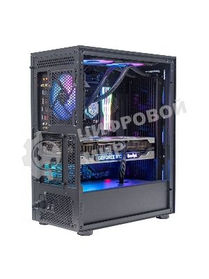 Компьютерный корпус Silverstone G41FA512ZBG0020 High airflow ATX mid-tower chassis with dual radiator support and ARGb lighting High airflow ATX mid-tower chassis with dual radiator support and ARGb lighting