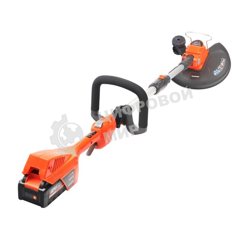 Триммер аккумуляторный PATRIOT TR4022XL, 40B платформа LCT, ширина кош. 30 см, запасная леска, одна АКБ (2,0А*ч) и ЗУ