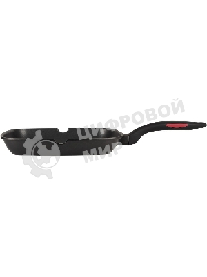 Сковорода-гриль Rondell Perfect RDA-1562, 28 см, без крышки, черный