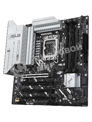 Материнская плата ASUS PRIME Z890M-PLUS WIFI, LGA 1851, Intel Z890, 4xDDR5, 6xSATA, 3xM.2, 1xPCIe 5.0 x16, 1xPCIe 4.0 x4, 2xPCIe 4.0 x1, 1xHDMI, 1xDP, 1x2.5Gb LAN, 2xUSB-A 2.0, 4xUSB-A 3.2 Gen 1, 1xUSB-A 3.2 Gen 2, 1xUSB-C 3.2 Gen 2x2, 3x3.5 мм, 7.1, mATX
