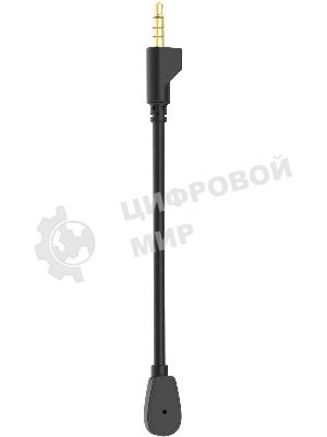 Гарнитура Acer OHR400 чёрный, беспроводная + проводная, USB/mini jack 3.5 мм, до 45 ч, подсветка