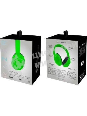 Гарнитура Razer Opus X зеленый, беспроводная, Bluetooth, до 30 ч