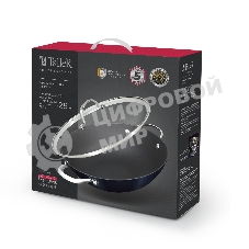 Сковорода Вок чугунная с крышкой TalleR TR-44915 28 см