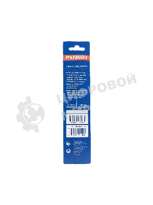 Сверло EDGE by PATRIOT по дереву спиральное 11 мм, W-образная заточка, 1 шт в блистере