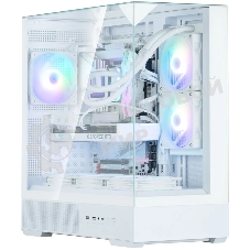 Компьютерный корпус ZALMAN P40 Prism, ATX, белый, WINDOW, 2x3.5