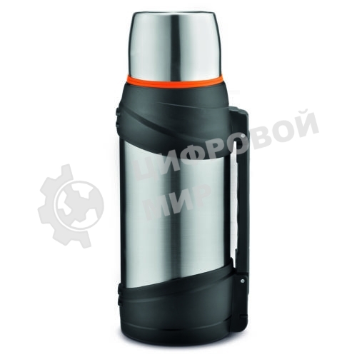 Термос Lara LR04-61 1,6 л нейлон, нержавеющая сталь, пластик, силикон