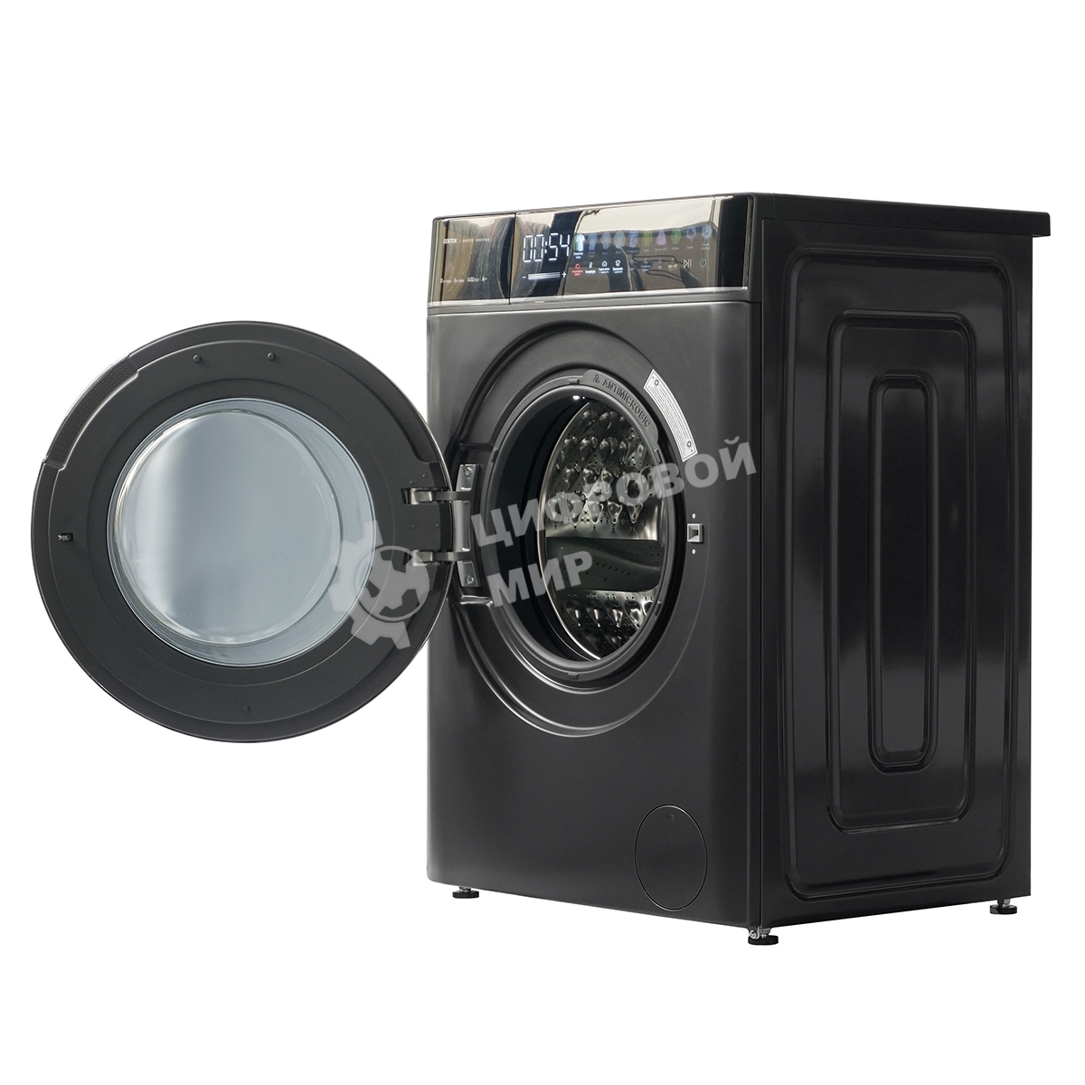 Стиральная машина с сушкой Centek CT-1976 серый, загрузка фронтальная 10кг, 1400 об/мин, Класс А+++