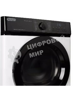 Сушильная машина DeLonghi DTD 1016 H EMILIA белый, 10 кг, сушка - конденсационная, программ - 15, 59.5 x 85 x 64.5 см