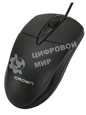 Мышь проводная CROWN CMM-130 черный