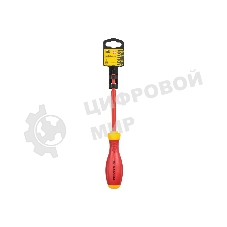 Отвертка диэлектрическая шлицевая SL5.5х125 K3 1000В ARMA2L 3 IEK A2L3-SC30-K3-SL-55-125