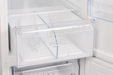 Холодильник Weissgauff CBN2WC2W2 INVERTER белый двухкамерный 280/108л морозилка снизу, No Frost