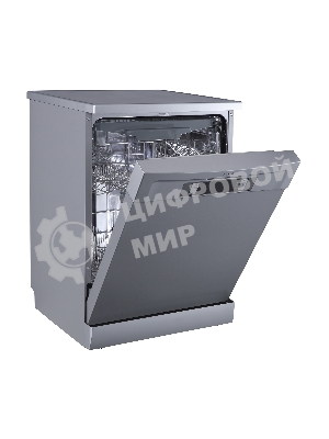 Посудомоечная машина Бирюса DWF-614/6 M, серый, 59.8 см, 14 компл., 49 дБ, класс A++