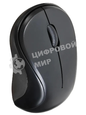 Мышь беспроводная Oklick 605SW черный, 1200 dpi, радиоканал, USB, кнопки - 3