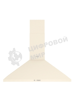 Вытяжка каминная Elikor Вента 90П-650-К3Д топленое молоко, 90 см, 650 куб. м/ч, 60 дБ