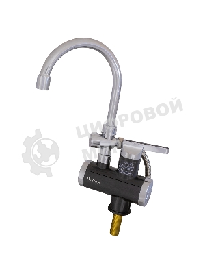 Кран-водонагреватель электрический Pioneer WH663 серебристый, проточный, 2 л/мин, 3,3 кВт
