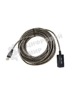 Кабель USB2.0-repeater, удлинительный активный Am-->Af 10м, Telecom