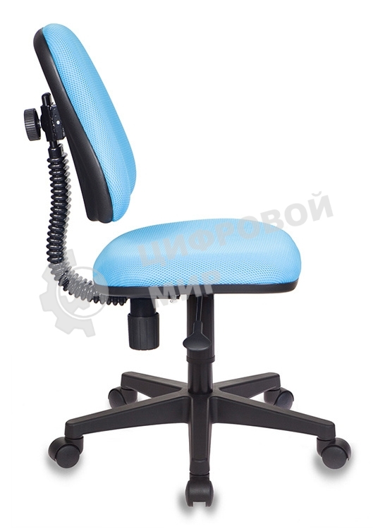 Кресло детское Бюрократ KD-4/TW-55 голубой TW-55