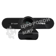 Веб-камера A4Tech PK-980HA 1920x1080, 30 кадр/с, USB Type-A, микрофон (2 шт, шумоподавление), автоматическая фокусировка, автоосвещение, универсальное крепление