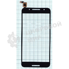 Сенсорное стекло (тачскрин) для Alcatel A7 5090Y, черное