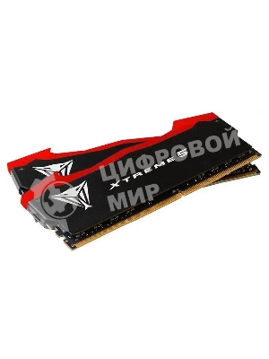 Оперативная память Patriot Viper Xtreme 5, DDR5, 32GB (2x16GB), 7600MHz, CL36, DIMM, с радиаторами, черный
