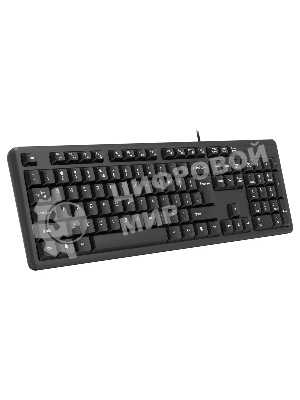 Клавиатура проводная A4Tech KR-3, USB, черный