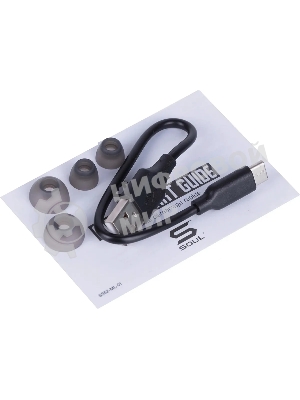 Наушники TWS SOUL ST-XX матовый черный, внутриканальные, Bluetooth