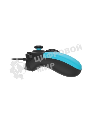 Геймпад A4Tech Bloody GP30 Sports черный/синий USB виброотдача обратная связь
