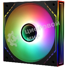 Вентилятор для корпуса Thermalright TL-M12-S (120x124x25мм, 4-pin PWM, ARGB, 47.6CFM, 23.2dBA, 1500RPM, черный)