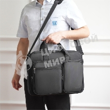 Сумка для ноутбука Lamark L266, 16” полиэстер, темно-серый