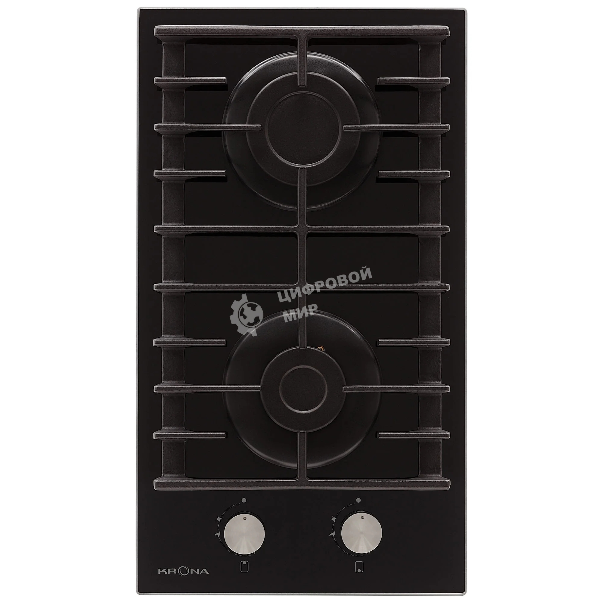 Газовая варочная панель Krona HAGEL 30 BL независимая, черный