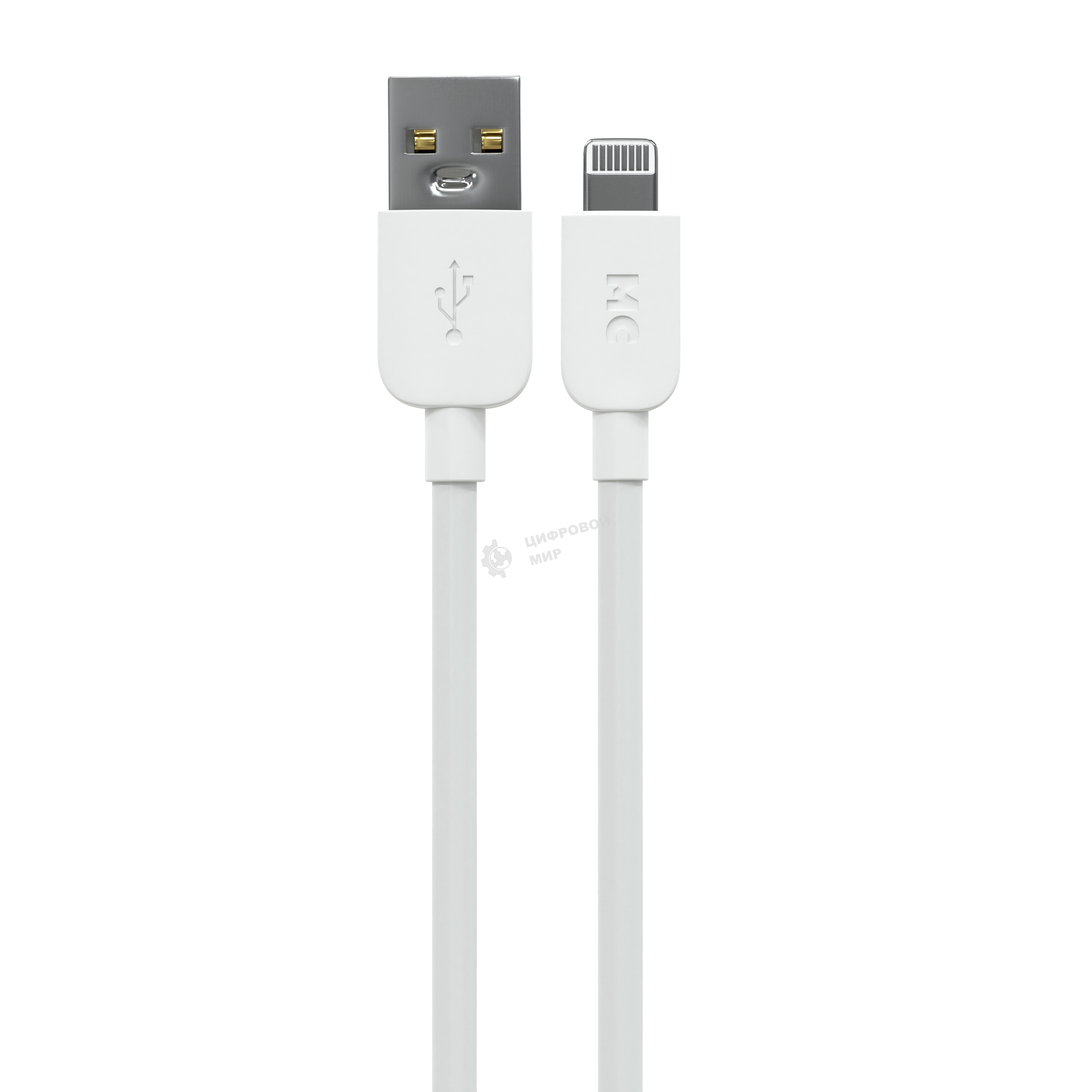 Дата-кабель MORE CHOICE (4620202554444) K85as USB 6.0A QC3.0 66W - 1м, белый