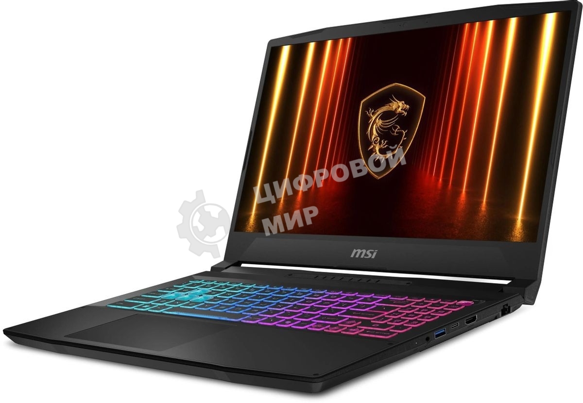 Ноутбук MSI Katana 15 HX B14WFK-618XRU черный Intel Core i5-14450HX/16Gb/SSD 1Tb/RTX 5060 8Gb/15.6