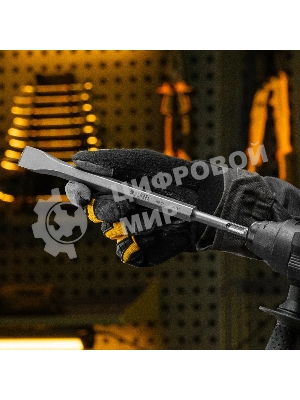 Зубило Denzel 14 х 20 х 250 мм, 40Cr, SDS PLUS