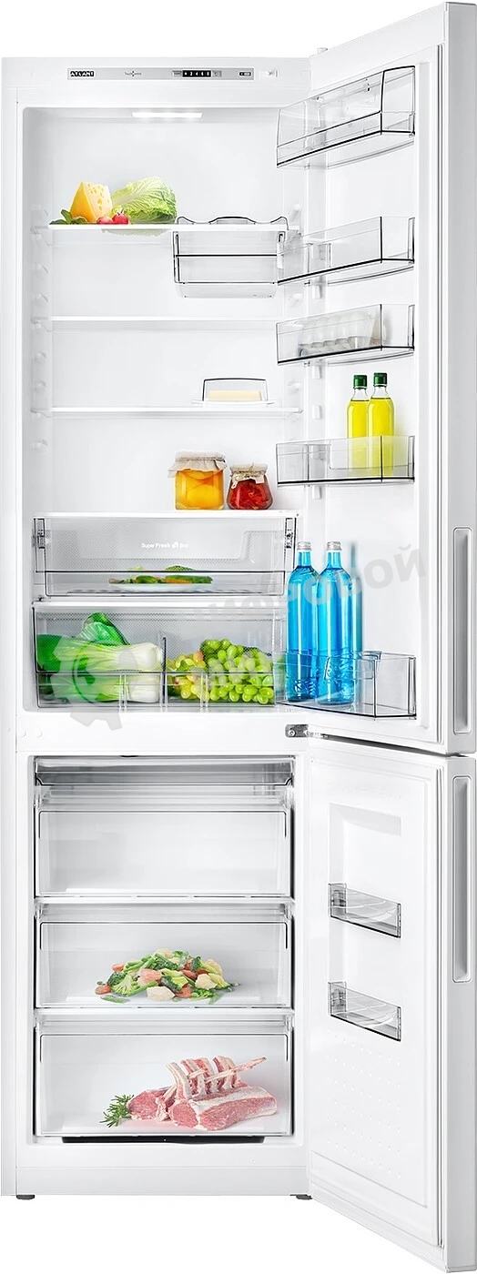 Холодильник Atlant ХМ-4626-101 белый двухкамерный 251/119л морозилка снизу