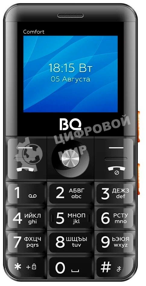 Мобильный телефон BQ 2006 Comfort черный