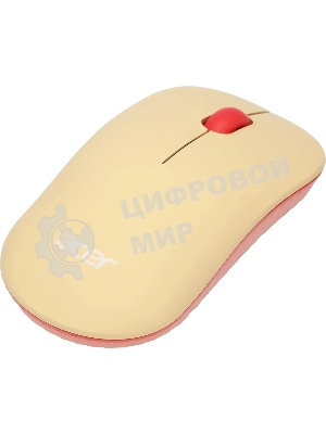 Мышь беспроводная Acer OMR205 бежевый/розовый, 1200 dpi, радиоканал, USB, кнопки - 3