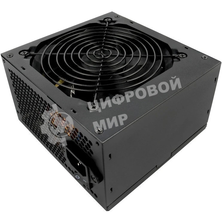 Блок питания 1STPLAYER SR-500W, 500Вт, 80 PLUS, 120мм, черный