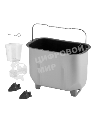 Хлебопечка Maunfeld MBM-1300DPW белый, 850 Вт, 14 программ