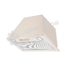 Вытяжка встраиваемая Kuppersberg INLINEA 52 Beige, ширина 52 см, отвод/рециркуляция, 850 м3/час, электронное сенсорное управление, таймер, пульт ДУ, 3 скорости, светодиодное освещение 2х3,5 Вт, металлический жироулавливающий фильтр, угольный фильтр С6С (опция), 42 дБ, кремовый