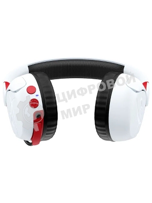 Гарнитура HyperX Cloud Mini белый, беспроводная + проводная, Bluetooth, до 25 ч, совместимость с PS5, Xbox
