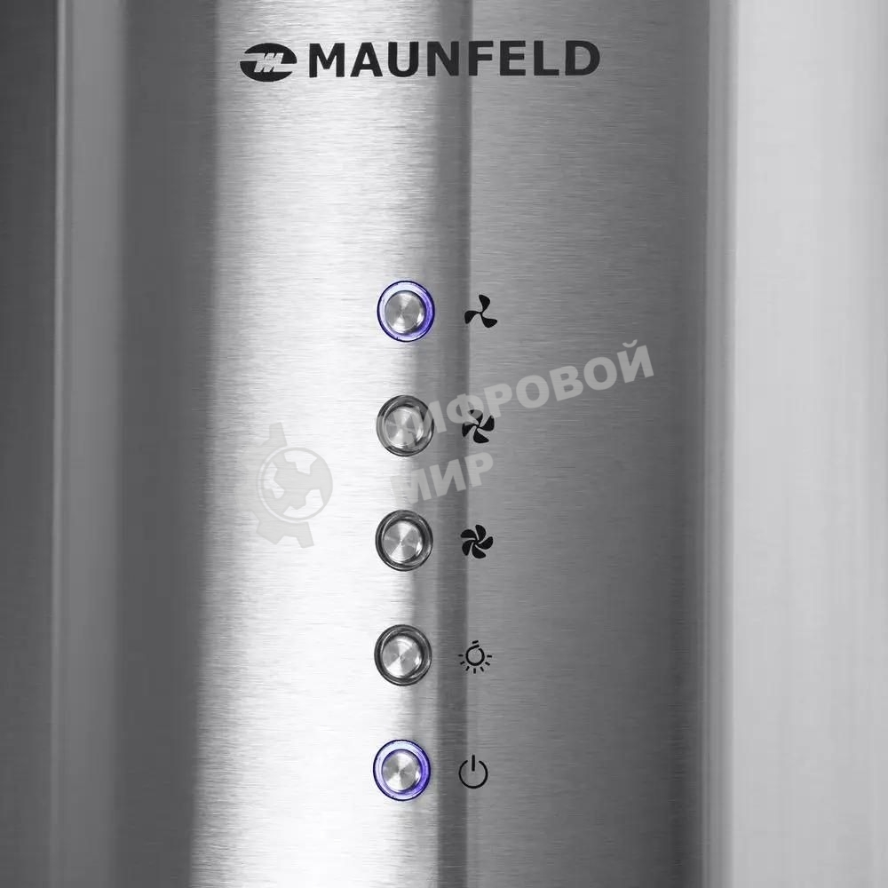 Вытяжка островная Maunfeld Lee Light Isla 35 нержавеющая сталь, 35.15 см, 1050 куб. м/ч, 63 дБ