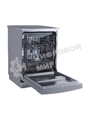 Посудомоечная машина Бирюса DWF-614/6 M, серый, 59.8 см, 14 компл., 49 дБ, класс A++