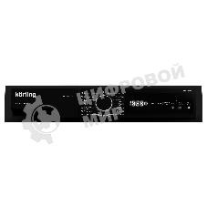 Стиральная машина Korting KWM 42LS1267 N черная, загрузка фронтальная 6кг, 1200 об/мин., класс: A+++