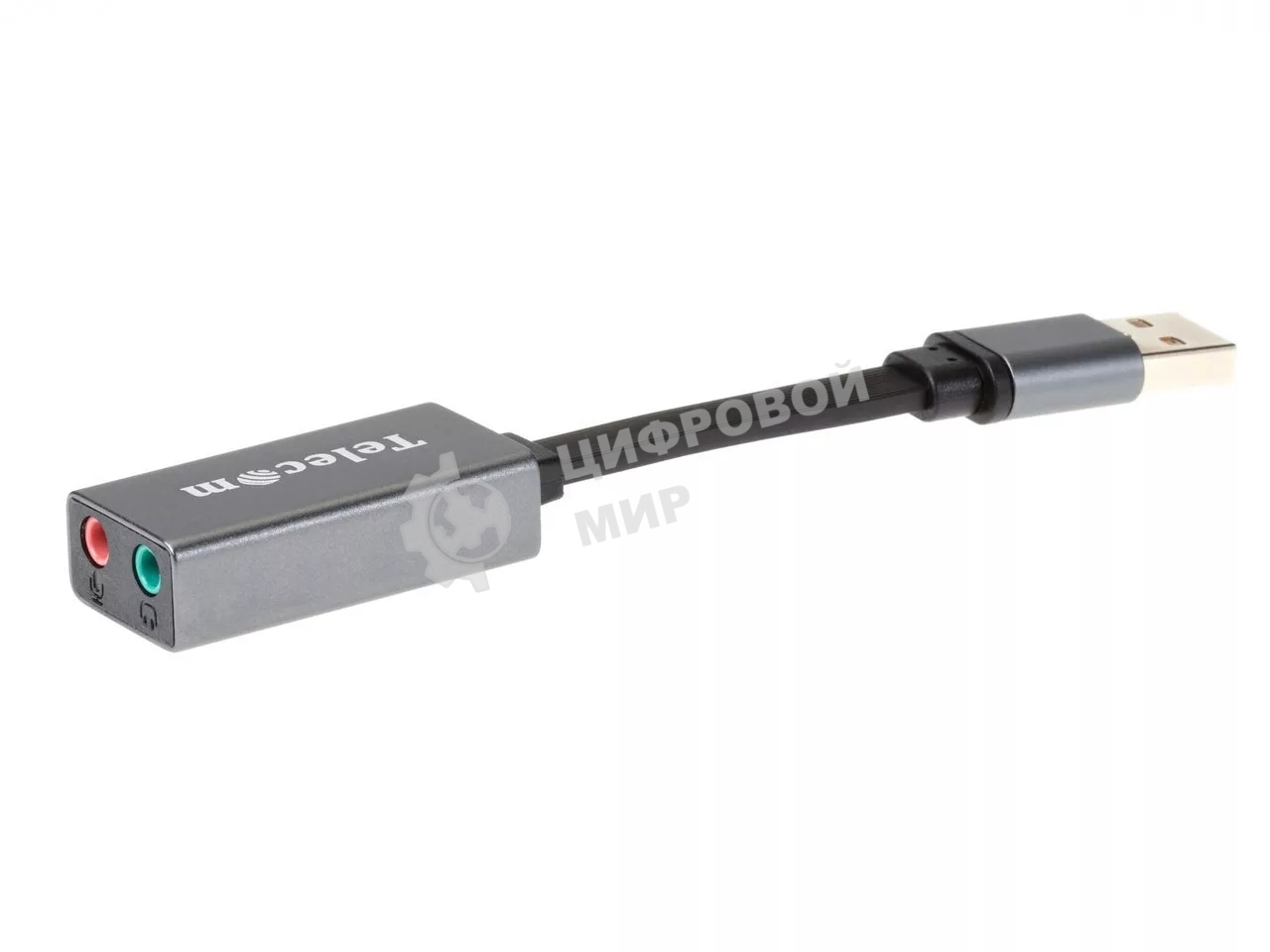 Переходник USB2.0-->audio Telecom 0.1m (TA313U)