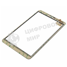 Сенсорное стекло (тачскрин) ZYD080-64V, черное