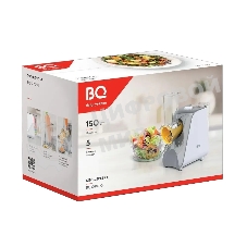 Овощерезка BQ CH1010, 150 Вт, 5 сменных насадок, белый/серый